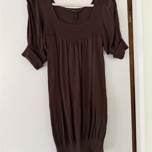 BCBGMaxAzria Chocolate Sweater Dress